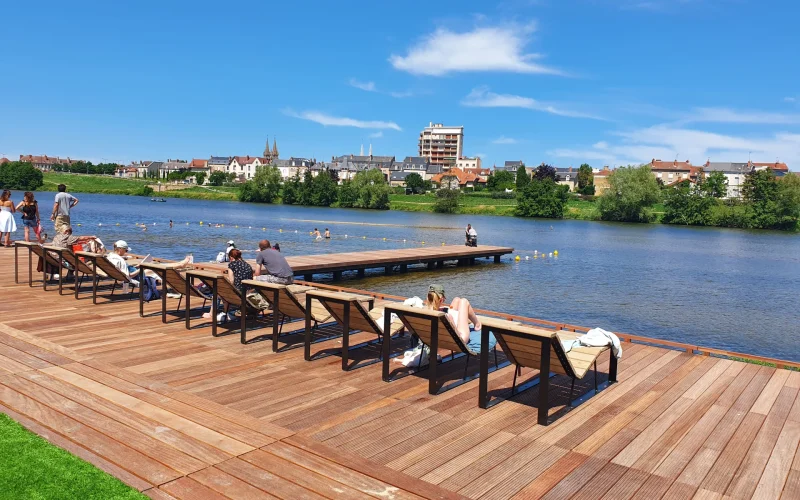 Les berges de l’Allier : la nature au cœur de Moulins